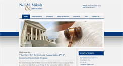 Desktop Screenshot of mikulalaw.com